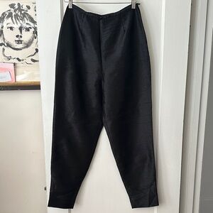 Women’s vintage BCBG “silk shantung STYLE” Large dress pants
